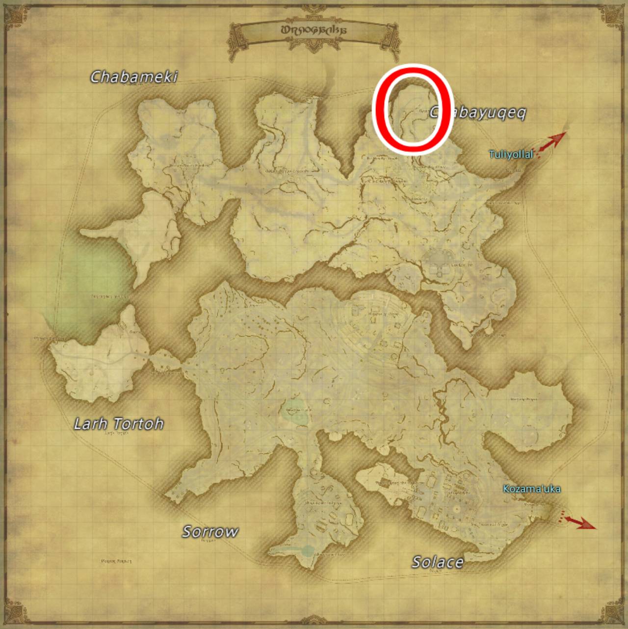 Ffxiv Dawntrail Chaba Gedan Location