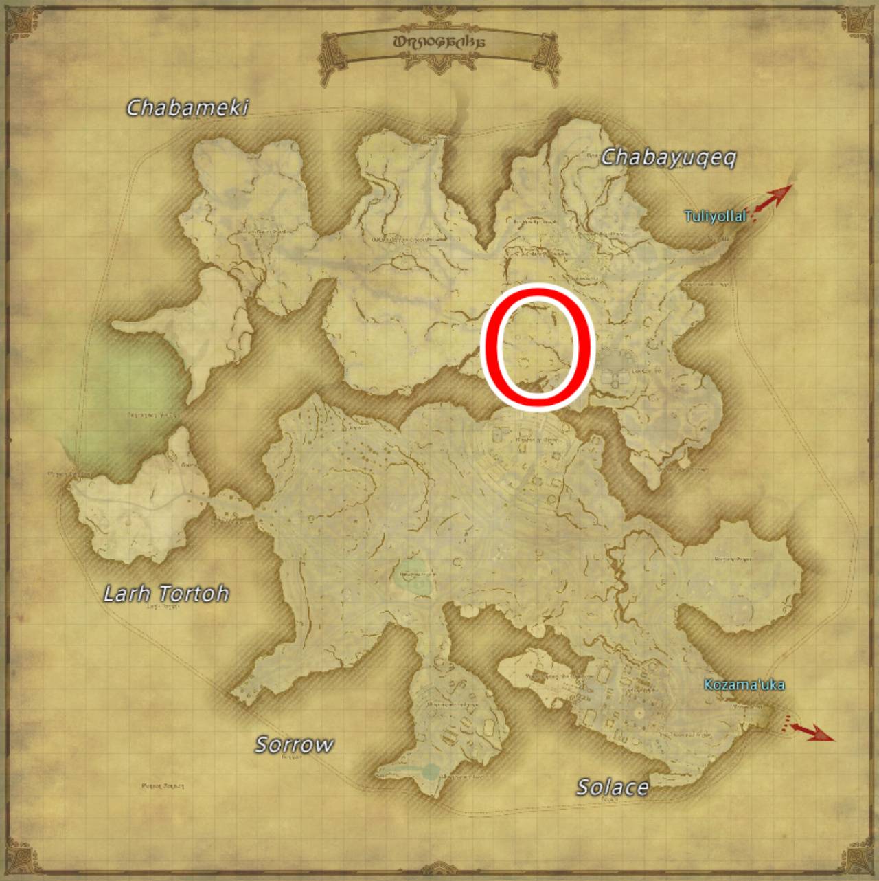 Ffxiv Dawntrail Sienham Location