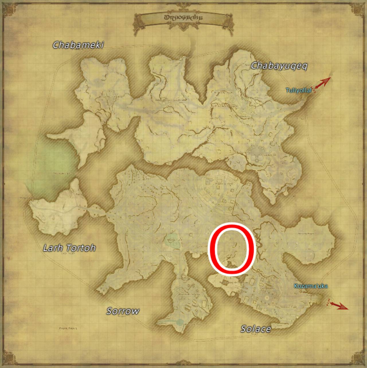 Ffxiv Dawntrail Tulidile Location